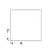MyTool Kunststoffplatte 25 x 50 x 1 mm transparent
