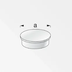MyTool Magnet 30 mm weiß 2 Stück