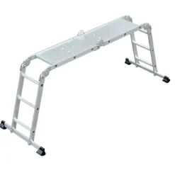 MyTool Mehrzweckleiter mit Arbeitsplattform 4 x 3 Stufen