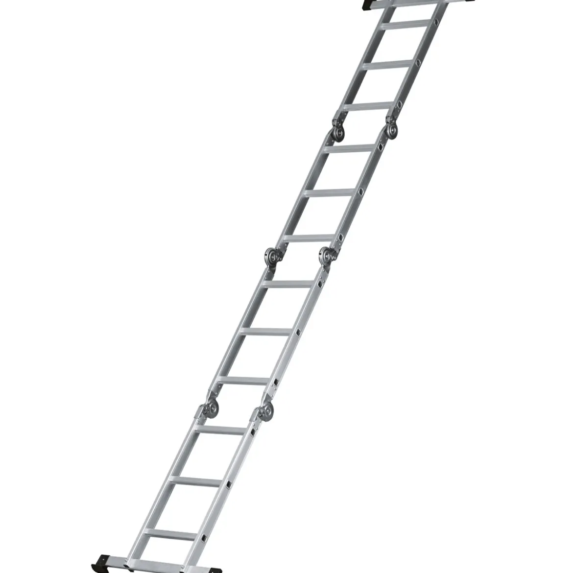 MyTool Mehrzweckleiter mit Arbeitsplattform 4 x 3 Stufen