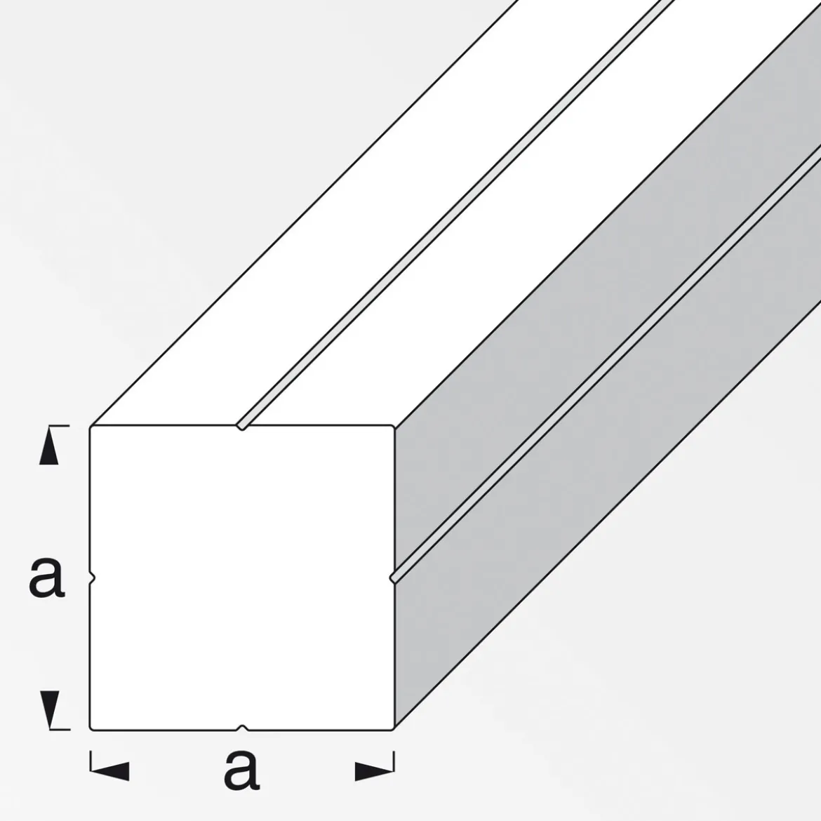 MyTool Quadratstange 11,5 mm 1m blank