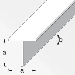 MyTool Quadrat T-Profil 19,5 mm 2,5m blank