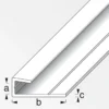 MyTool Rahmeneinfass-Profil 5,1 mm 1m silber