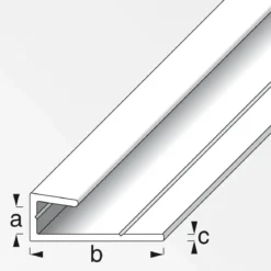 MyTool Rahmeneinfass-Profil 5,1 mm 1m silber