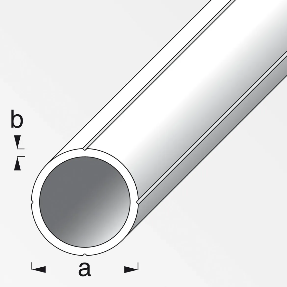MyTool Rundrohr 19,5 mm 1m blank