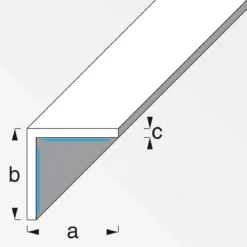 MyTool Sk-Winkel 20 x 20 mm 1m PVC weiß