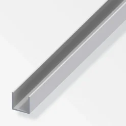 MyTool U-Profil 8 x 10,1 x 1,3 cm 2m silber