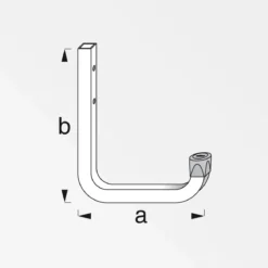 MyTool Wandhaken 150 mm verzinkt
