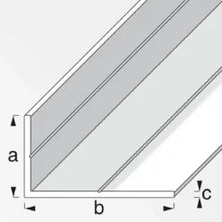 MyTool Winkel 11,5 x 19,5 mm 2,5m unlgeichschenklig blank