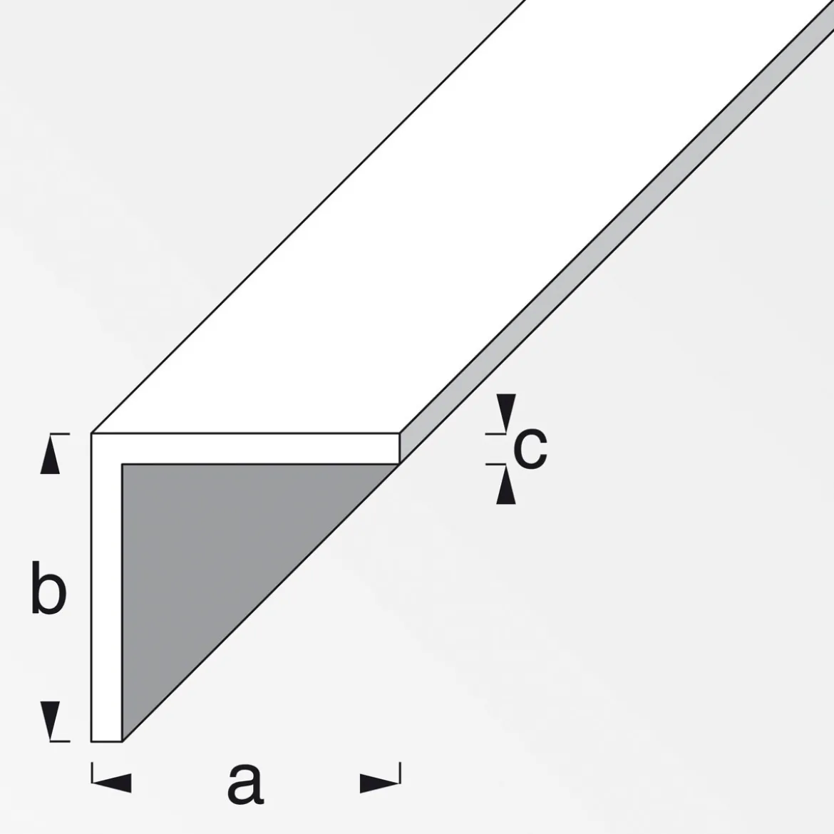MyTool Winkel 25 x 25 x 3 mm 1m kaltgewalzt