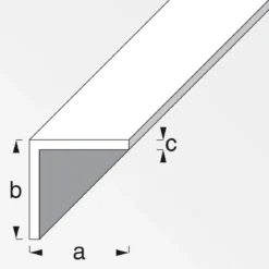 MyTool Winkel 25 x 25 x 1,8 mm 1m schwarz