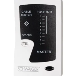Netzwerkkabeltester f. RJ45 und RJ11