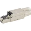 Netzwerkstecker CAT7/6A metall 1St