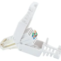 Netzwerkstecker 8 2Stück sw