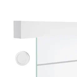 Novadoors Glasschiebetür-Set Ontario 93,5 x 205,8 cm
