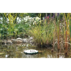 Oase PontecPondoSolar-Wasserspiel Solar Lily Island