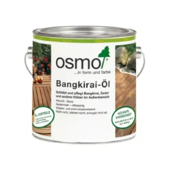 Osmo Terrassen-Öl Bangkirai Öl Naturgetönt 2,5 L