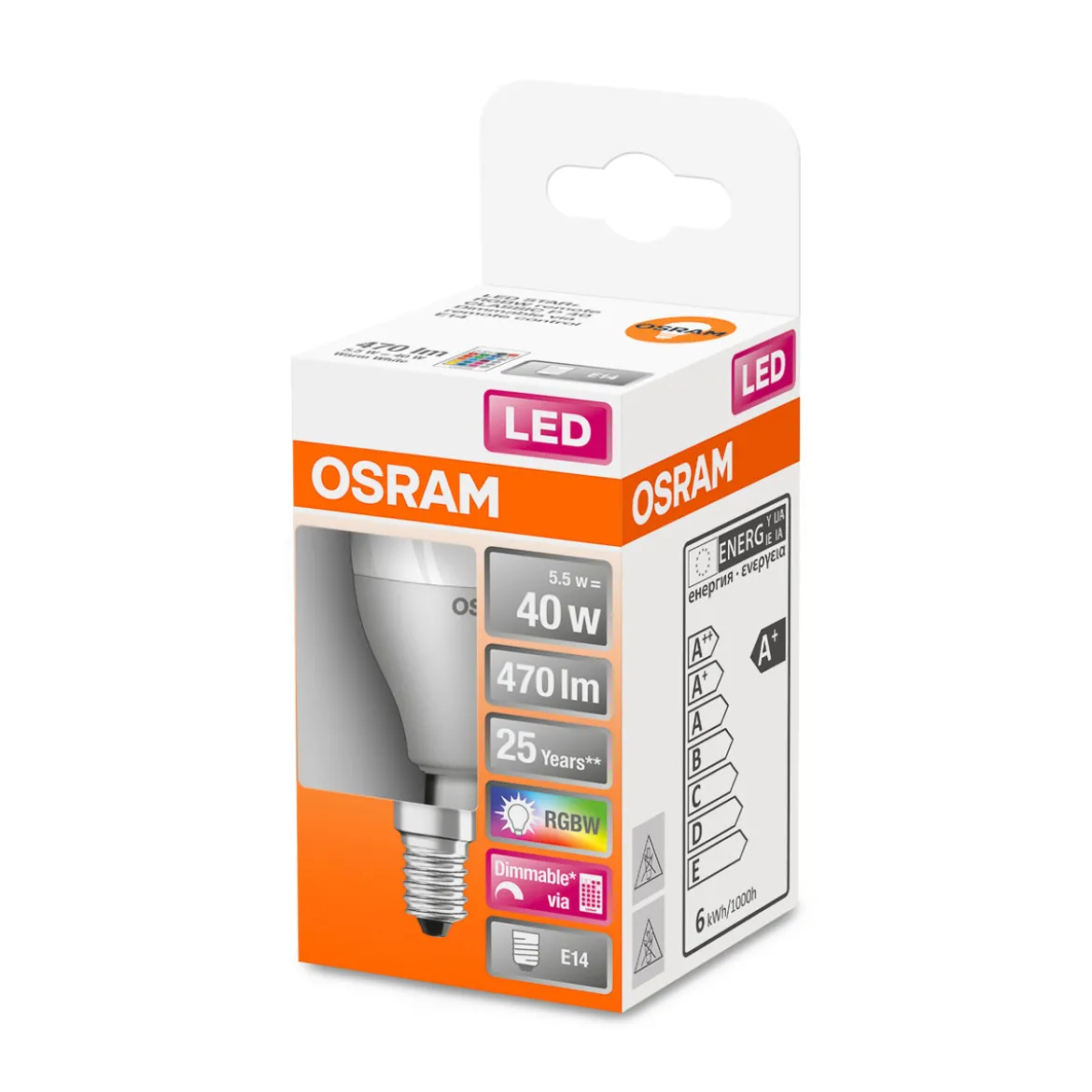 Osram LED-Leuchtmittel dimmbar mit Fernbedienung