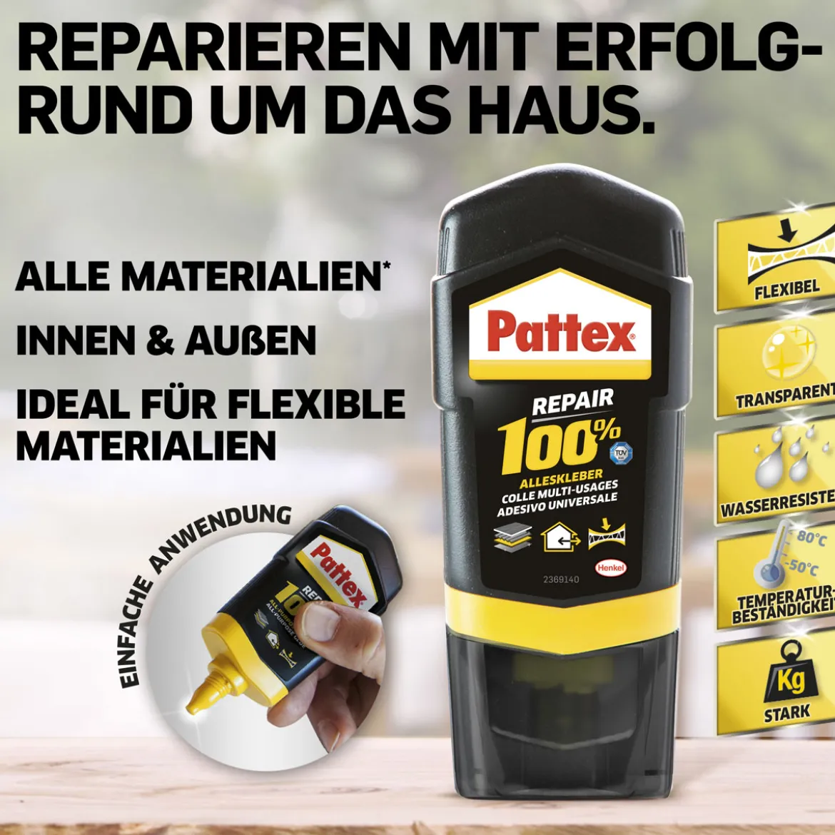 Pattex Alleskleber 100% Repair 50 g