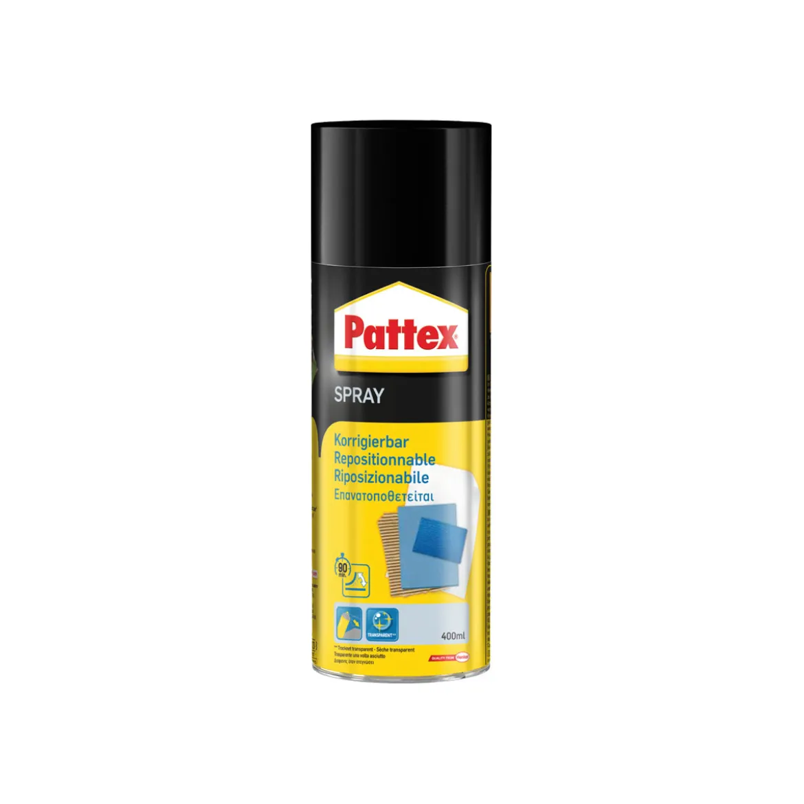 Pattex Sprühkleber Power Spray Korrigierbar 400 ml