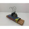 Peggy-Perfect Hosenspanner aus Holz 3er-Set