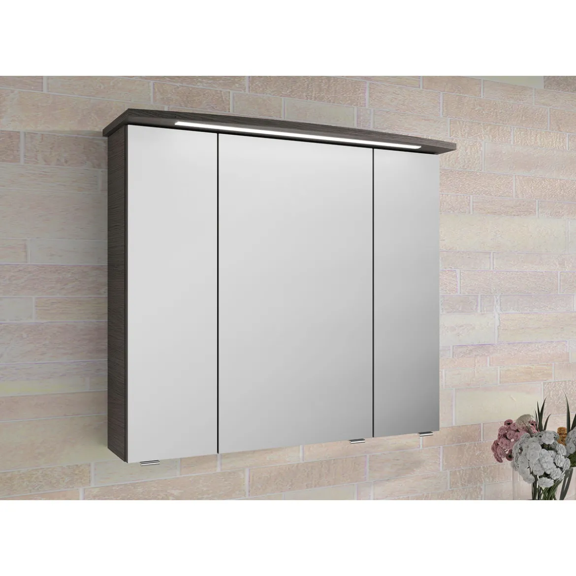 Pelipal Kranzbeleuchtung Asti grau 82 x 1,6 x 26,5 cm