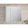 Pelipal LED-Kranzbeleuchtung Asti weiß glänzend 122 x 1,6 x 26,5 cm