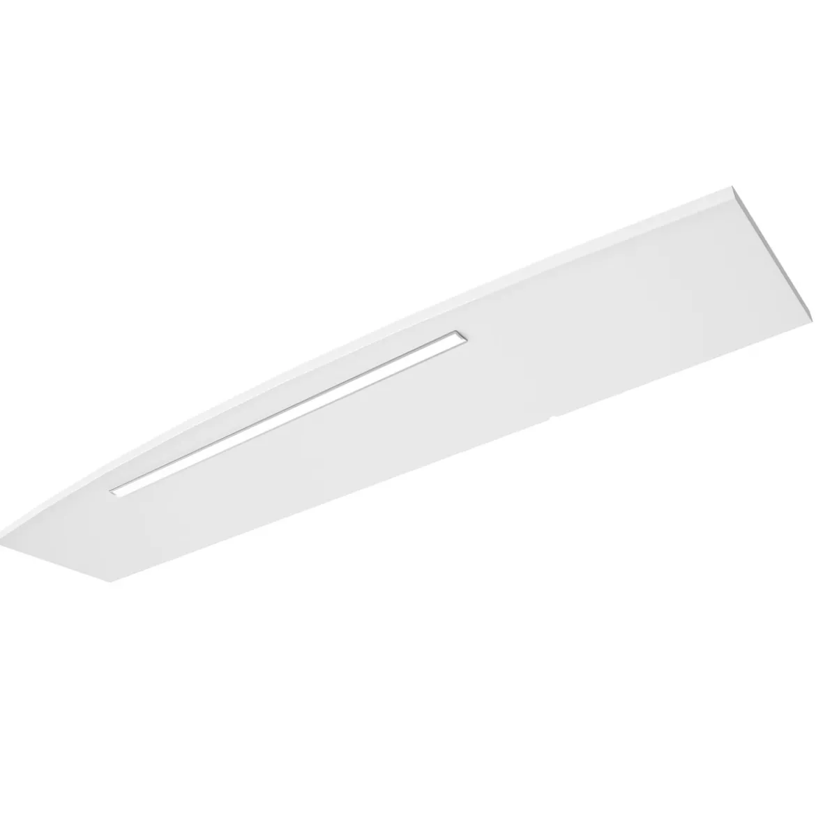 Pelipal LED-Kranzbeleuchtung Asti weiß glänzend 122 x 1,6 x 26,5 cm