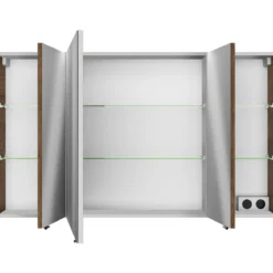 Pelipal Spiegelschrank Asti braun 122 x 1,6 x 26,5 cm