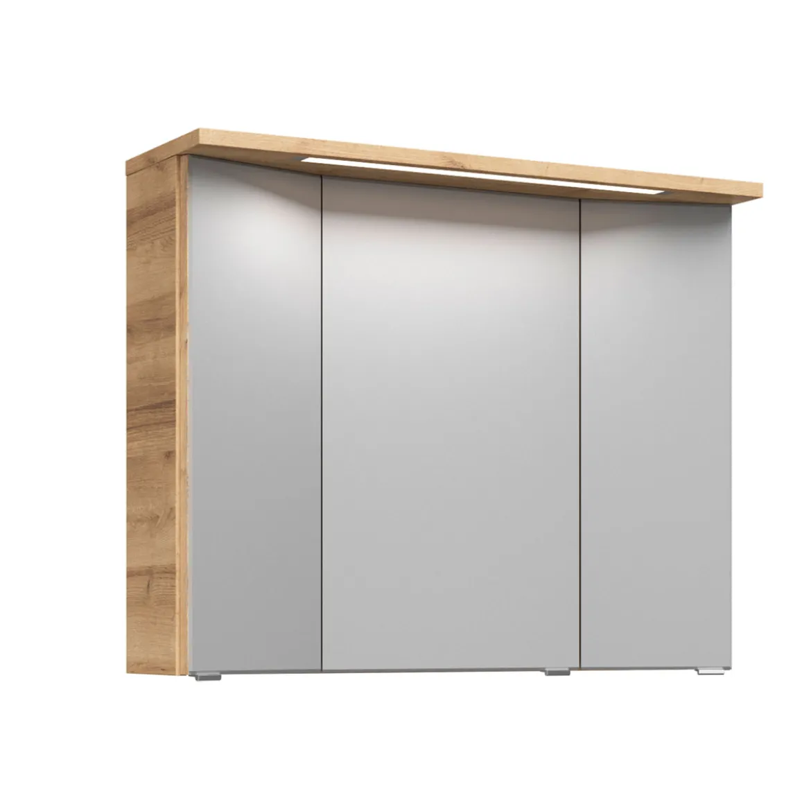 Pelipal Spiegelschrank Trentino Eiche inkl LED Leuchtmittel