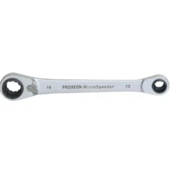 Proxxon Industrial Ringschlüssel MicroSpeeder mit Knarrenfunktion 4-fach