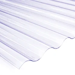 PVC-Wellpappe Sinus transparent 200 x 90 cm