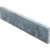 Rasenbord, grau mit Nut und Feder100x25x5 cm