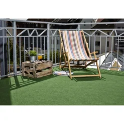 Rasen Deluxe Kunstrasen Basic 100 x 200 cm mit Noppen