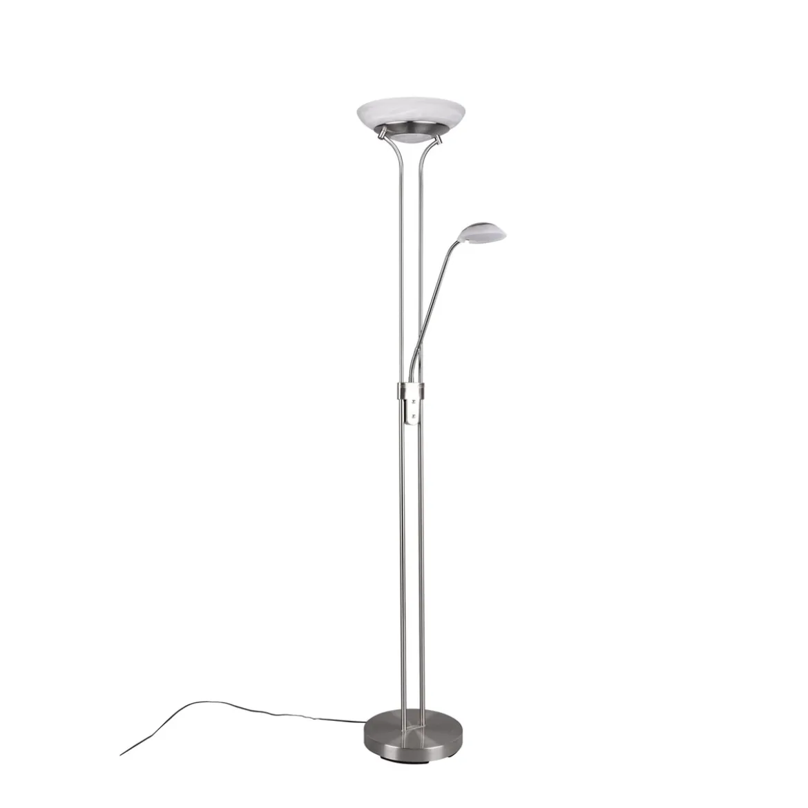 Reality LED-Deckenfluter Orson silber