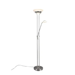 Reality LED-Deckenfluter Orson silber