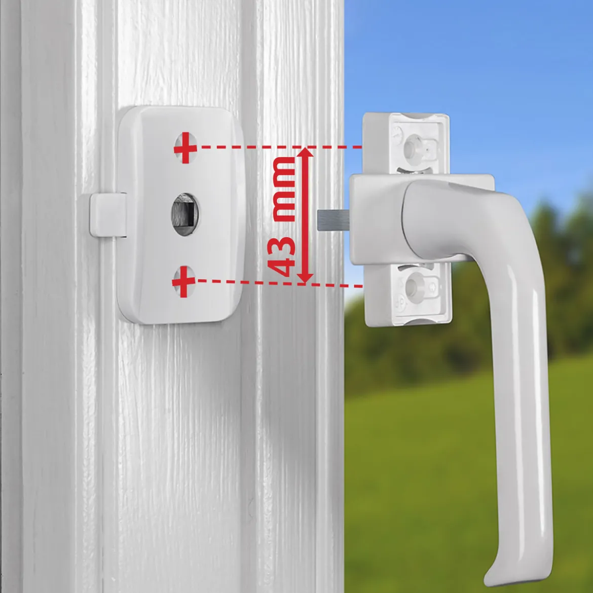 Reer Fenster- und Balkontürsicherung WinLock weiß