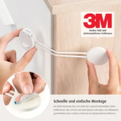 Reer Multi-Sicherung für Möbel weiß
