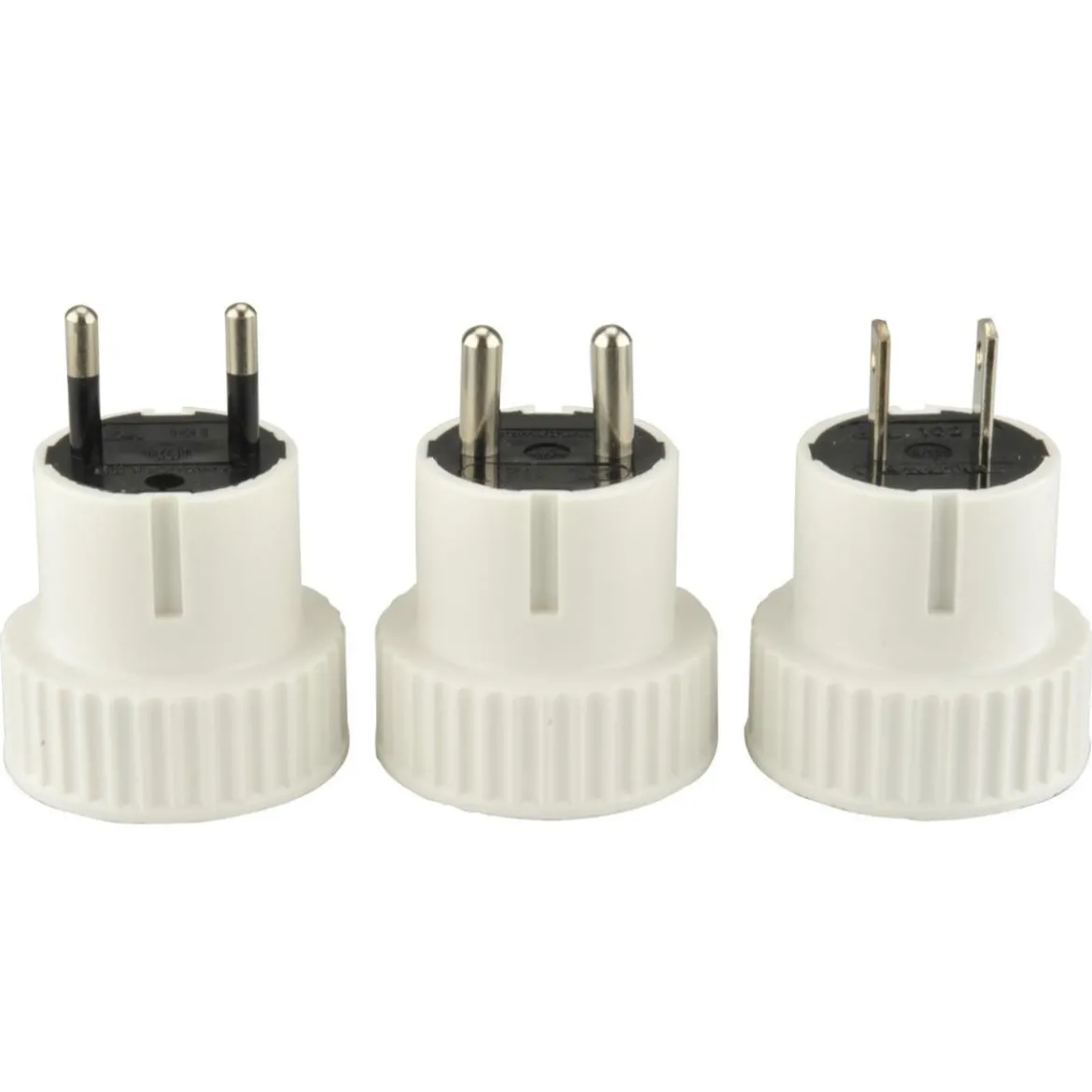 Reisestecker-Set 3-teilig