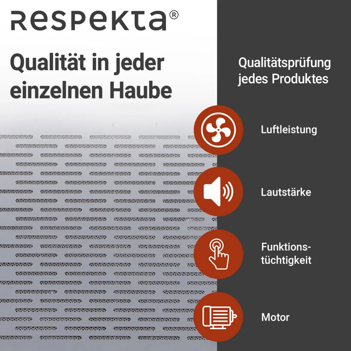 respekta Dunstabzugshaube DH640IXL inox
