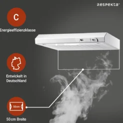 respekta Dunstabzugshaube DH520WL weiss