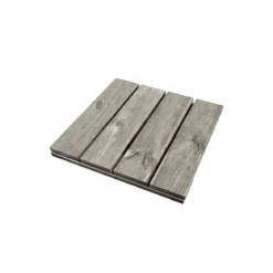 Rettenmeier Holzfliese Kiefer grau 50 x 50 cm