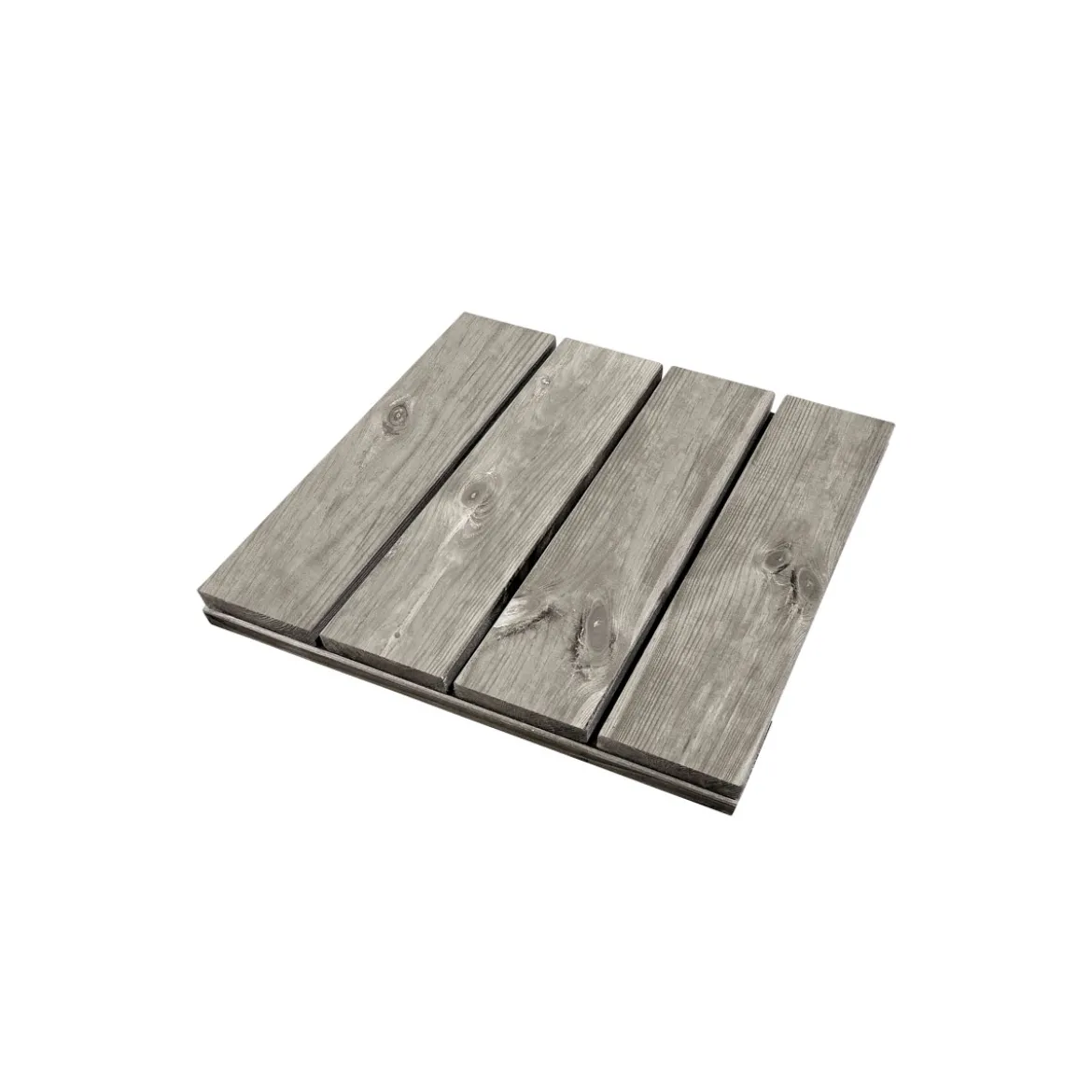 Rettenmeier Holzfliese Kiefer grau 50 x 50 cm