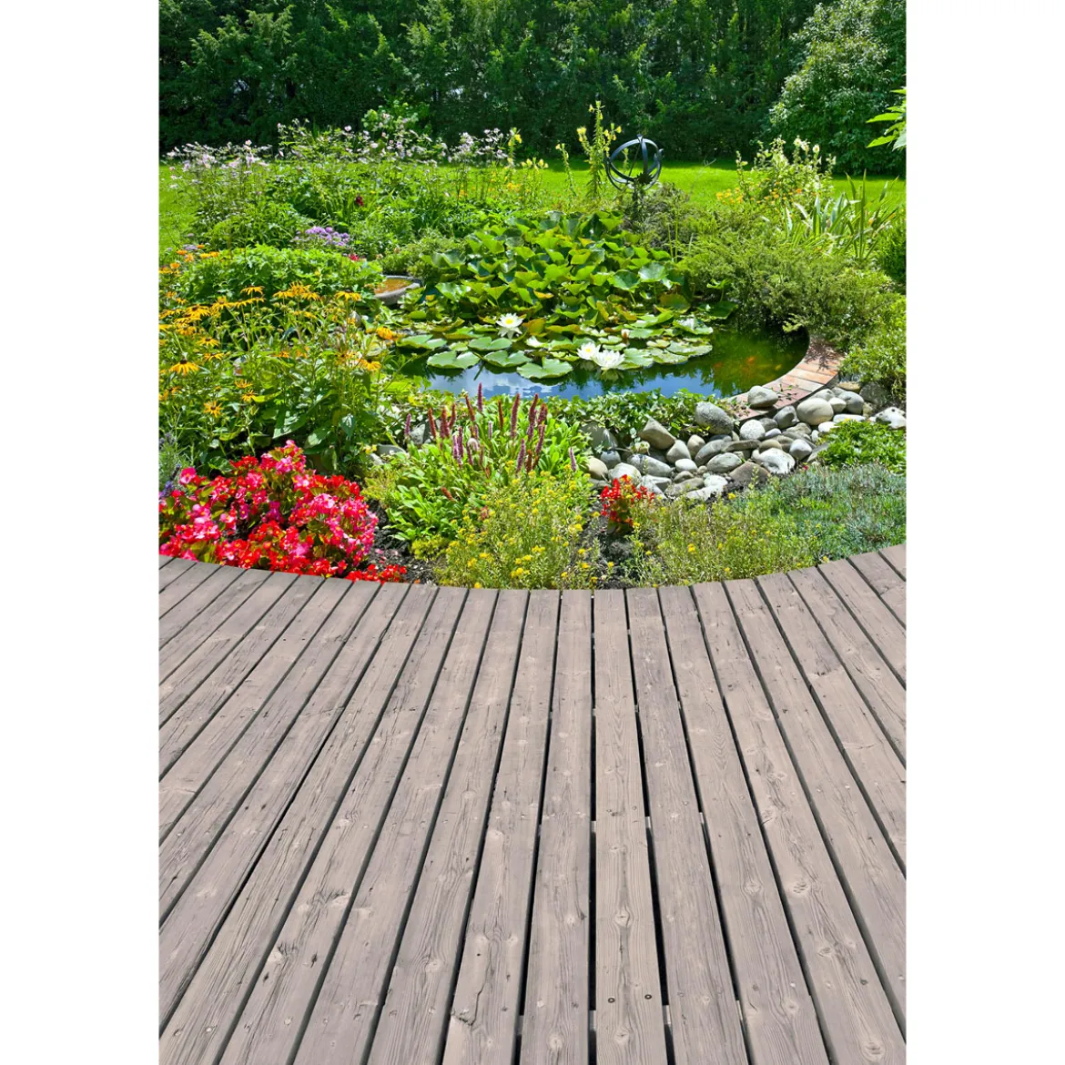 Rettenmeier Terrassendiele Kiefer grau 200 x 12 x 2,1 cm