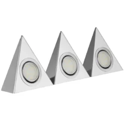 REV Ritter LED-Unterbauleuchte TrianglePromo 3 x 1,8W m Schalter