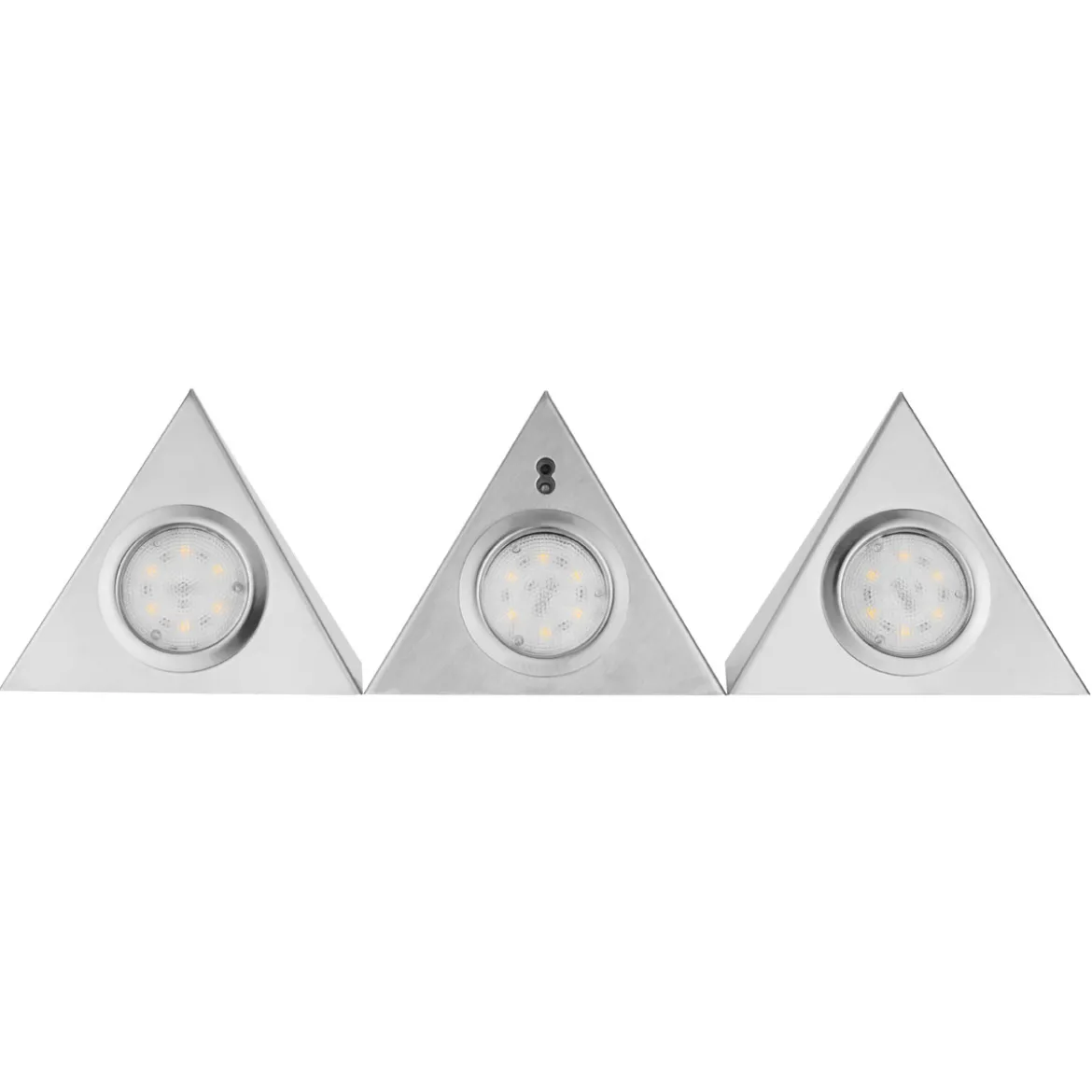 REV Ritter LED-Unterbauleuchte Trinagle Snsor 3 x 2,5W silber