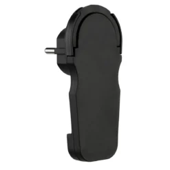 REV Ritter Schutzkontakt-Flachstecker Smart Kunststoff wiederanschließbar schwarz