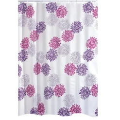 RidderDuschvorhang Textil Sandra ca 180 x 200 cm lila