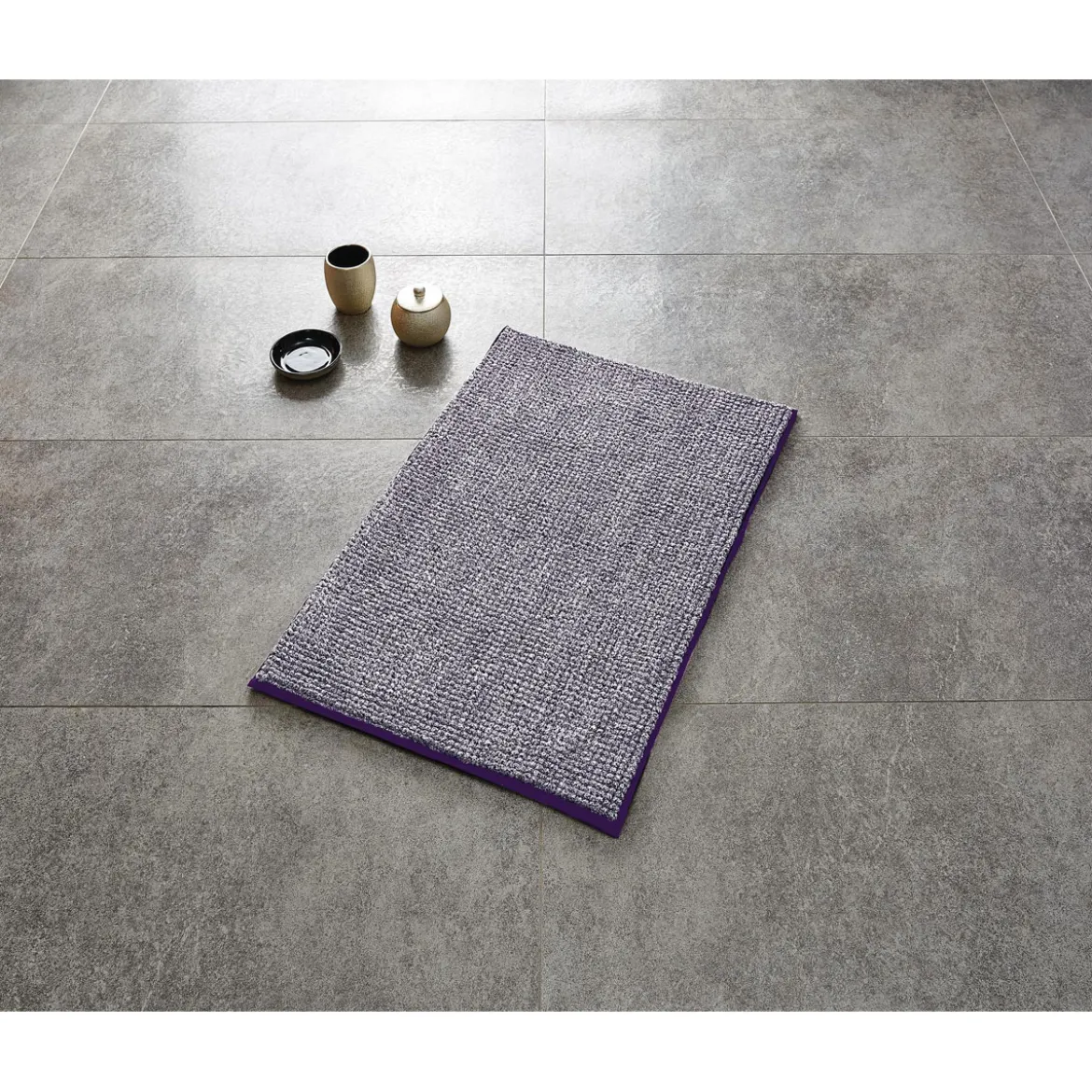 RidderTeppich Fresh 60 x 90 cm lila Polyester