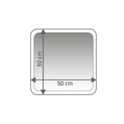 RidderVorleger Stadion 50 x 50 cm hellgrün Polyester-Microfaser